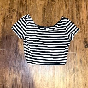Stripes crop top